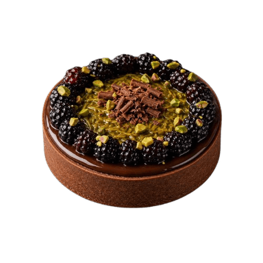 Pistachio Blackberry Tart